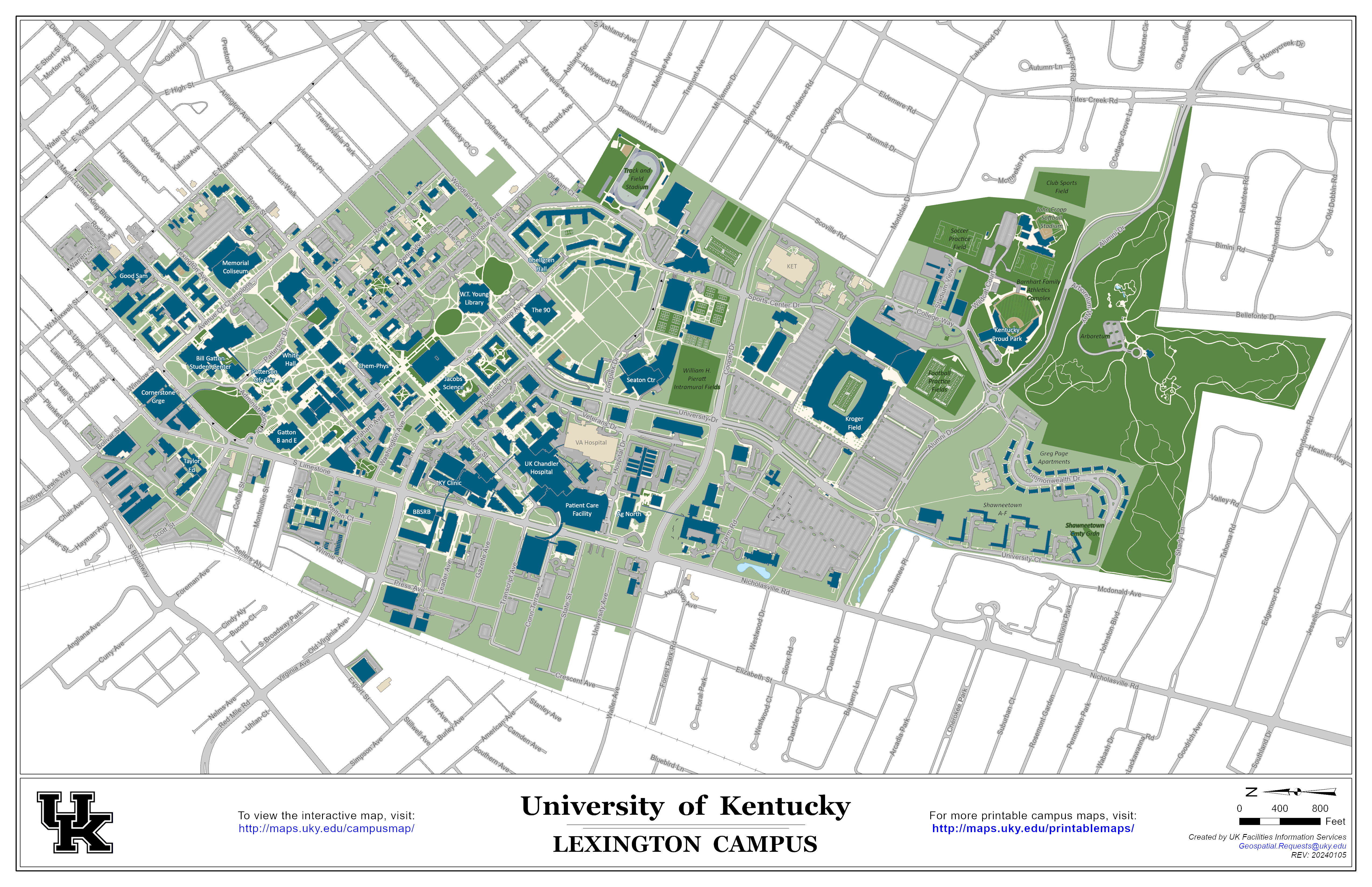University of Kentucky University of Kentucky directions