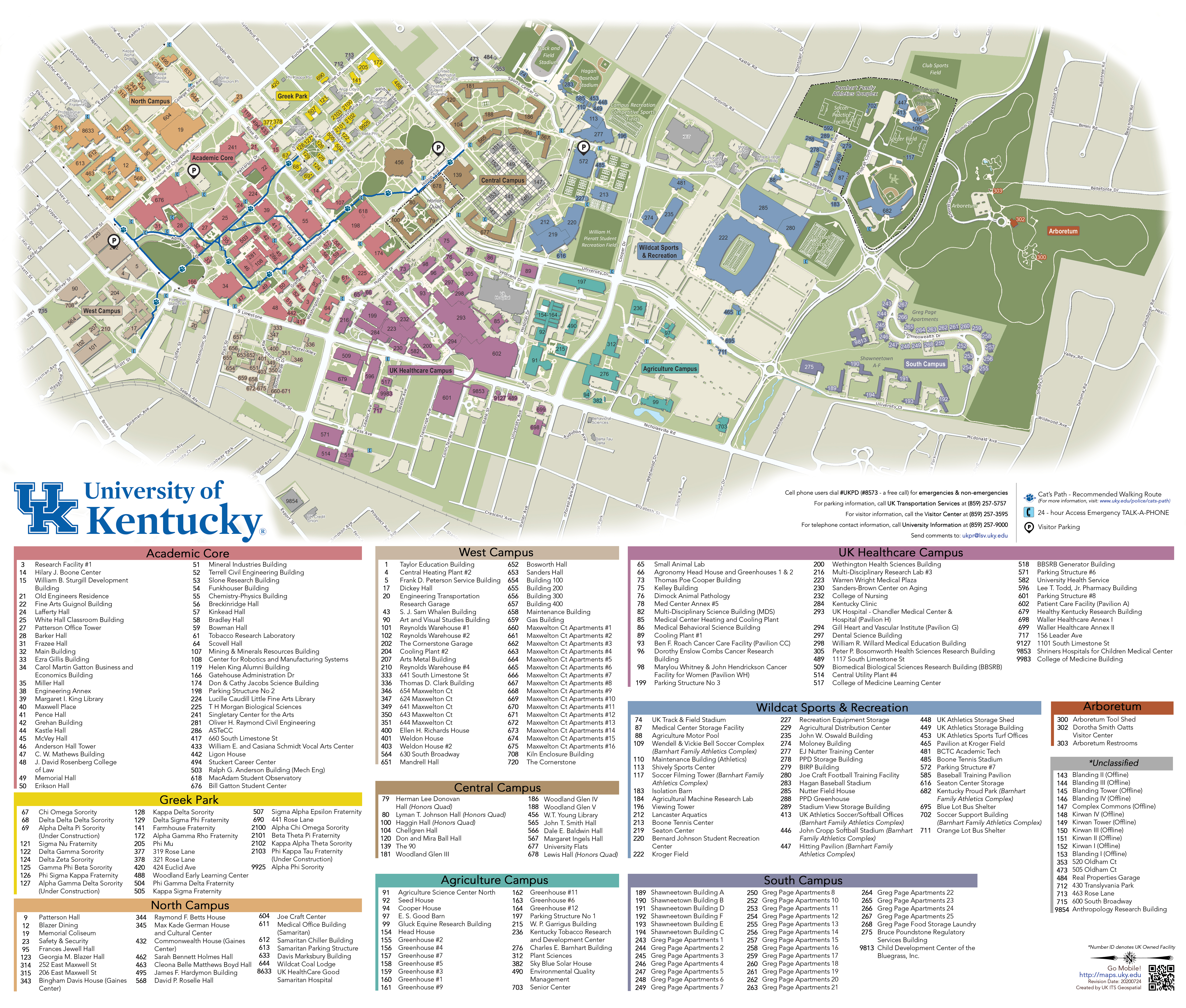 map of university of kentucky University Of Kentucky University Of Kentucky Directions map of university of kentucky